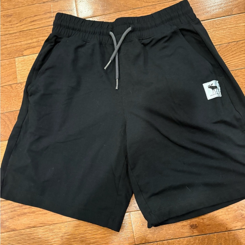 Abercrombie & Fitch Black Athletic Shorts